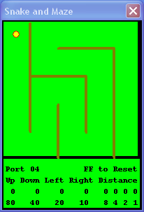 A Snake in The Maze Multiplexing Game